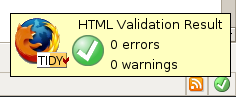 The HTML Validator Extension